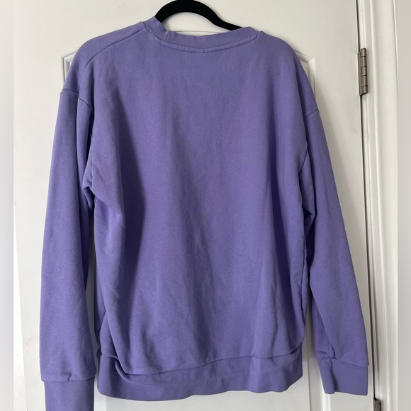 Men's Adidas Purple Crewneck - Picture 4 of 4